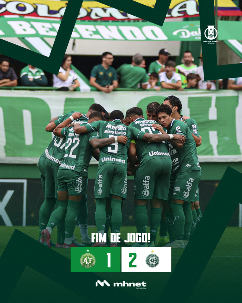 Chapecoense é superada pelo Coritiba na Arena Condá