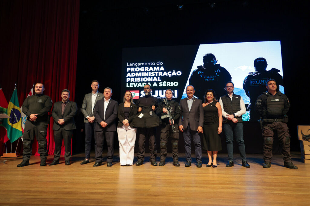 Governo anuncia R$ 1,4 bilhão para ampliar sistema prisional em SC, com criação de 9,5 mil vagas