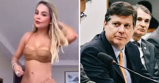 Críticas? Só se for dos haters: prefeita que dançou de biquíni recebe apoio do MDB