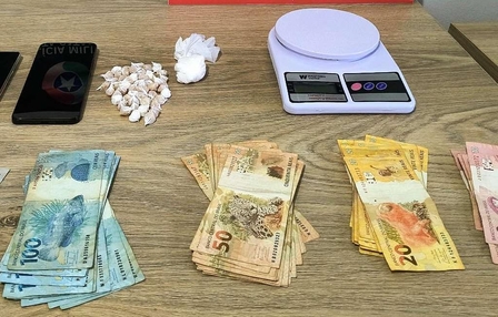 Operação prende 5 por tráfico de drogas e apreende cocaína e crack em Xanxerê