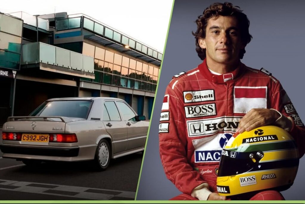 O Mercedes-Benz 190E Cosworth que pertenceu a Ayrton Senna será leiloado em Londres no dia 1º de novembro pela RM Sotheby’s